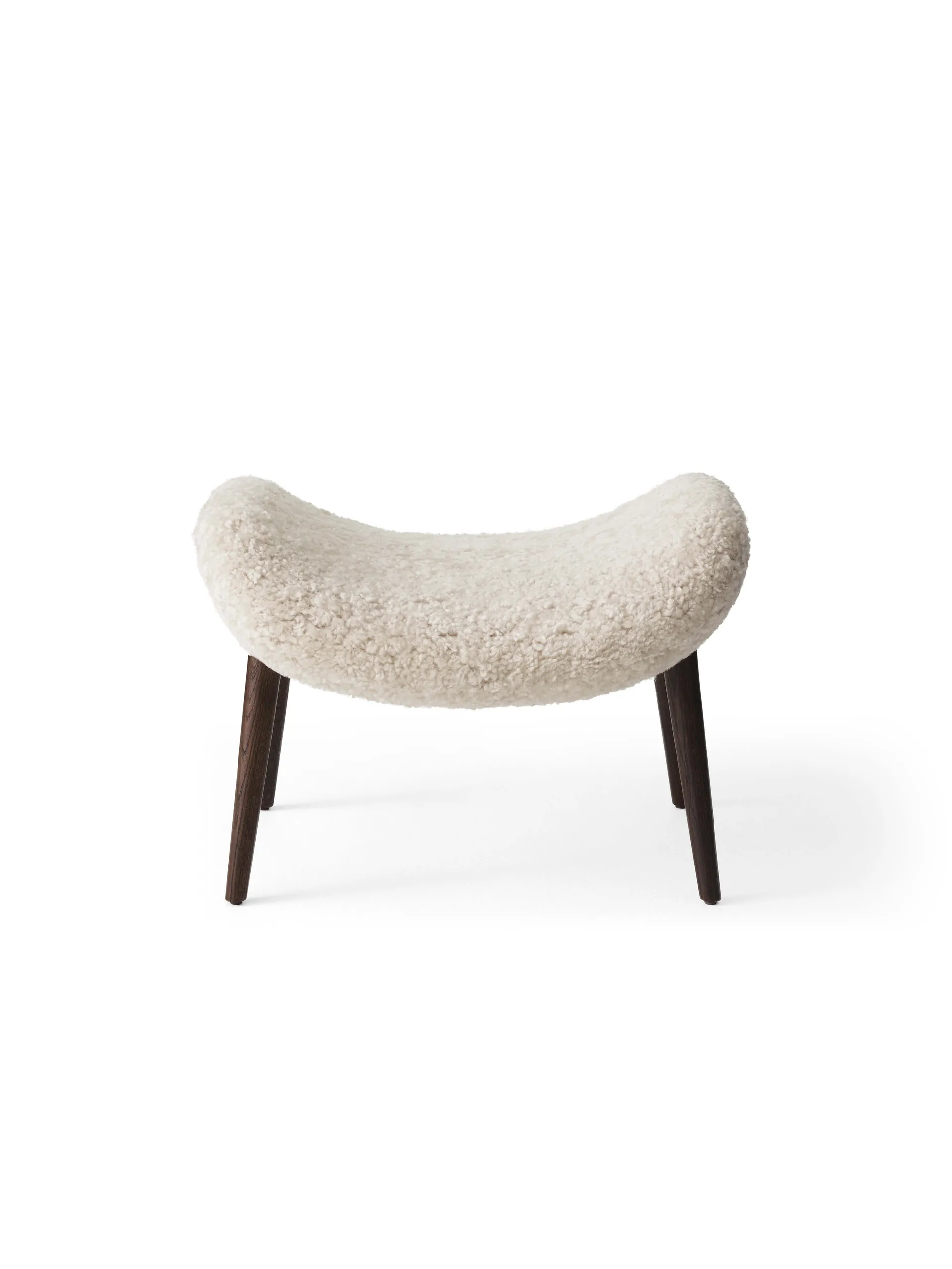 Vipp467 Lodge fotpall, Dark oak-Curly 09 Vipp