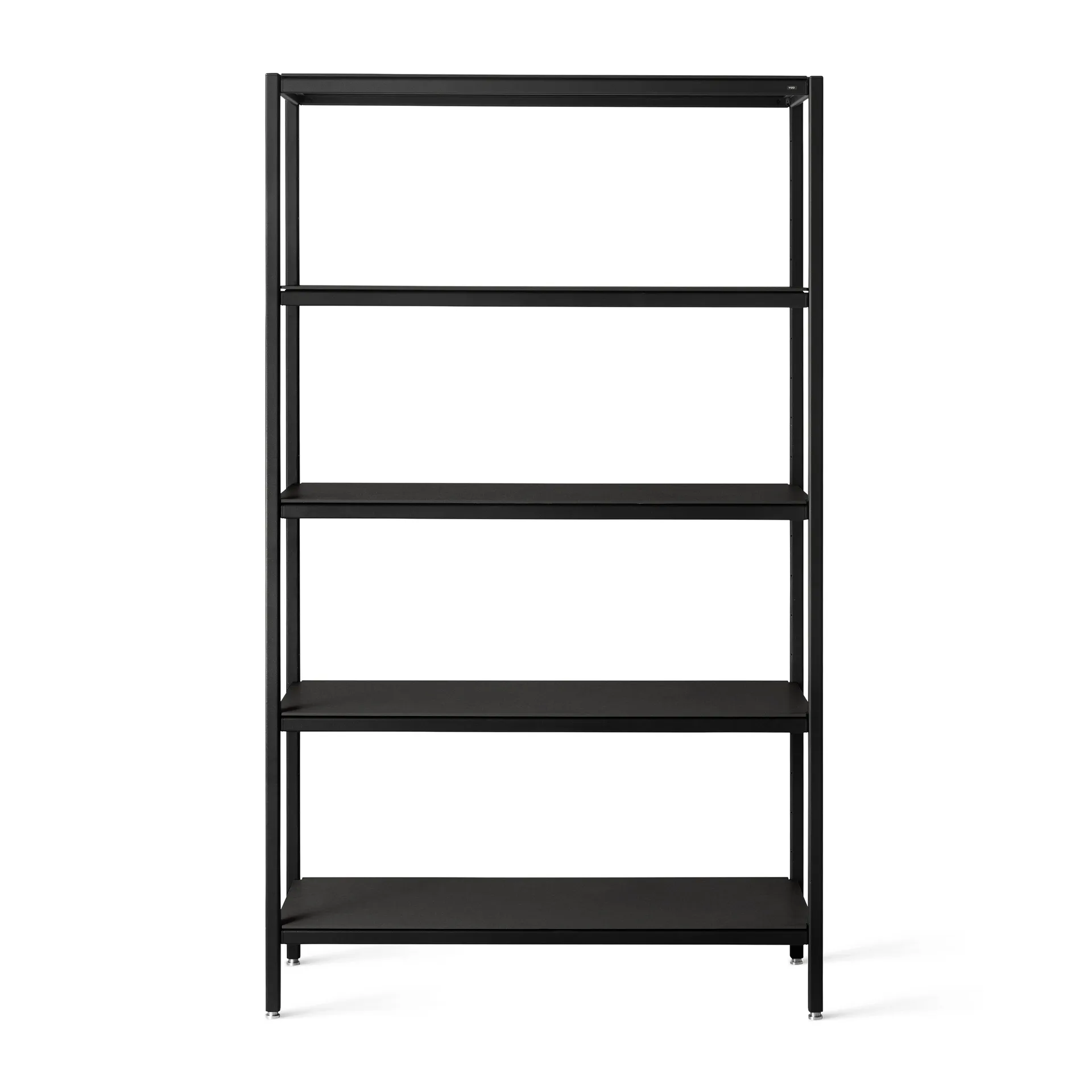 Vipp475 hylla hög 120x45x200 cm, Black laminate Vipp