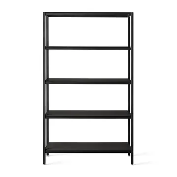 Vipp475 hylla hög 120x45x200 cm - Black laminate - Vipp