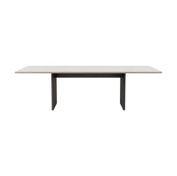 Vipp496 Cabin square bord - Jura Grau Blau-dark oak, 250x100x74 cm - Vipp