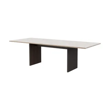 Vipp496 Cabin square bord - Jura Grau Blau-dark oak, 250x100x74 cm - Vipp