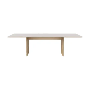 Vipp496 Cabin square bord - Jura Grau Blau-light oak, 250x100x74 cm - Vipp