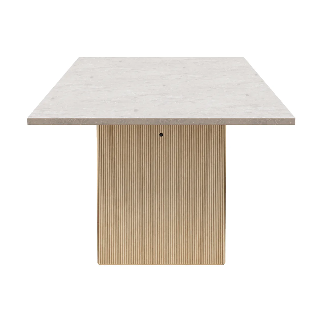 Vipp496 Cabin square bord, Jura Grau Blau-light oak, 250x100x74 cm Vipp