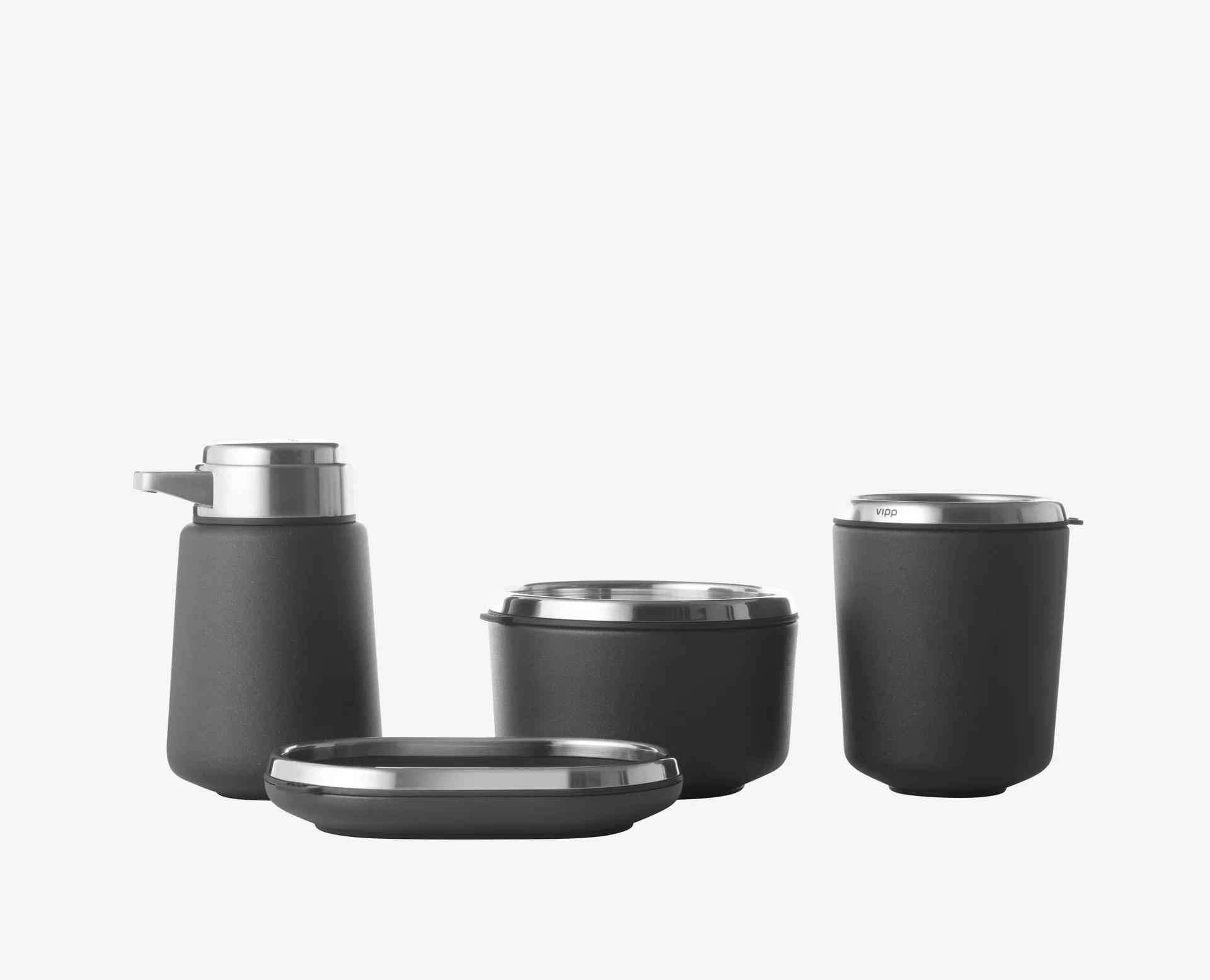 Vipp5 tvålfat, Black Vipp