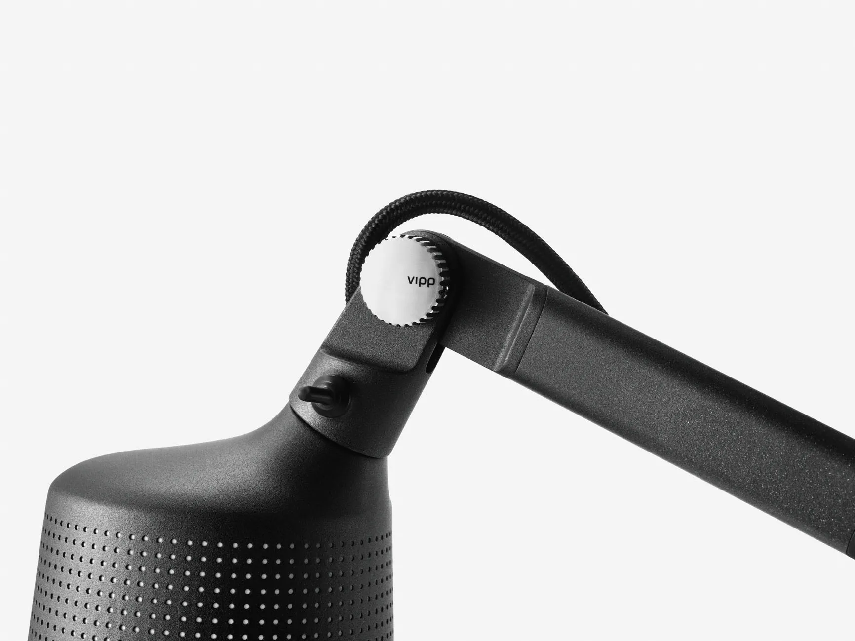 Vipp521 skrivbordslampa med fäste, Black Vipp