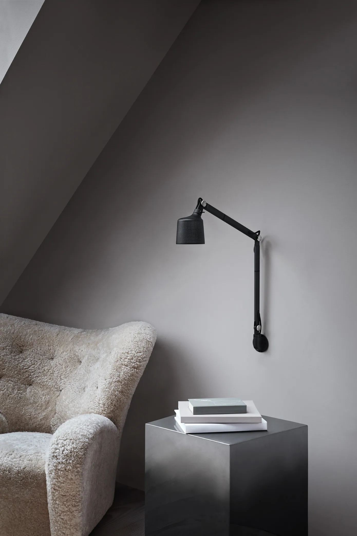 Vipp522 vägglampa, Black Vipp