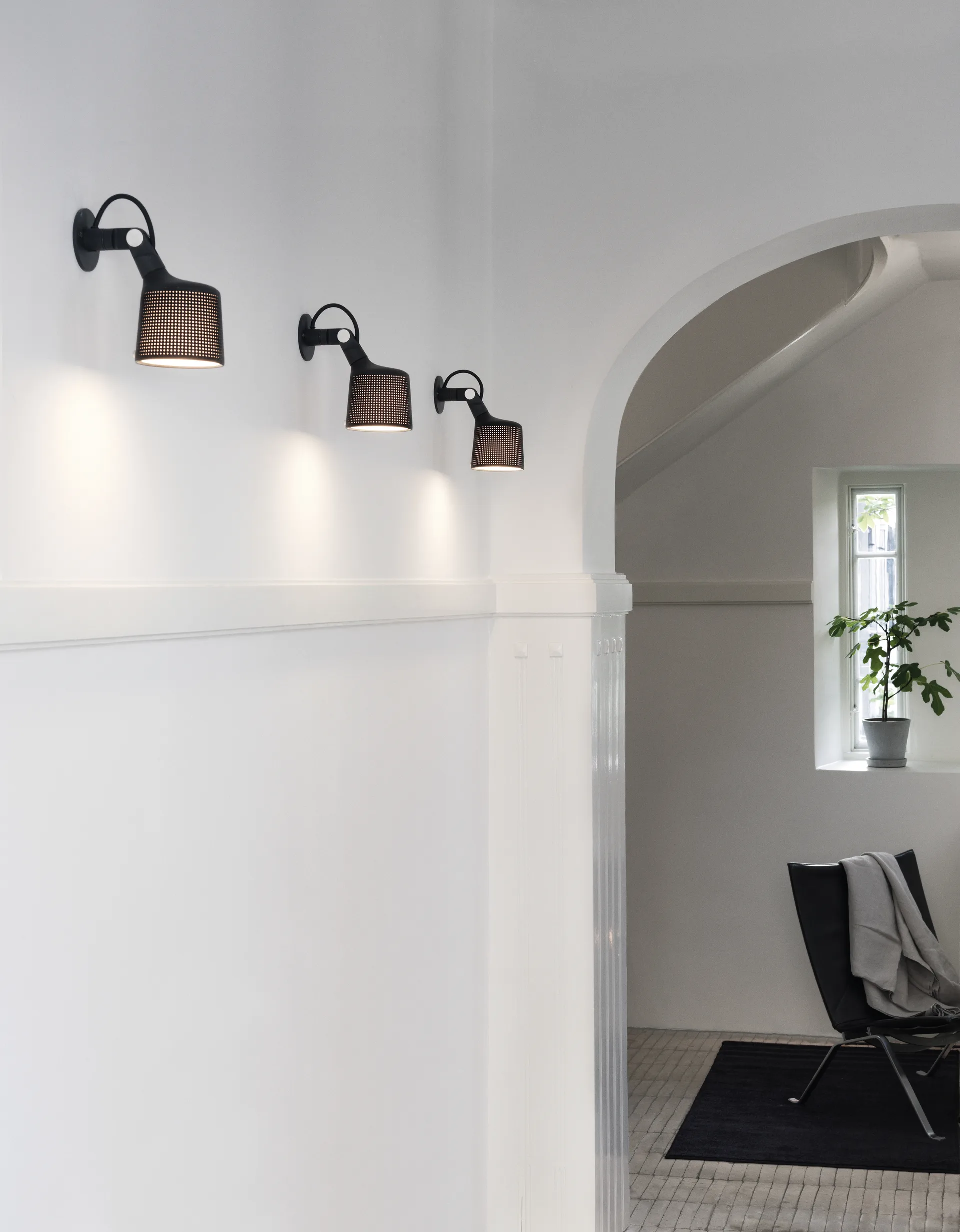 Vipp524 spotlight vägg, Black Vipp