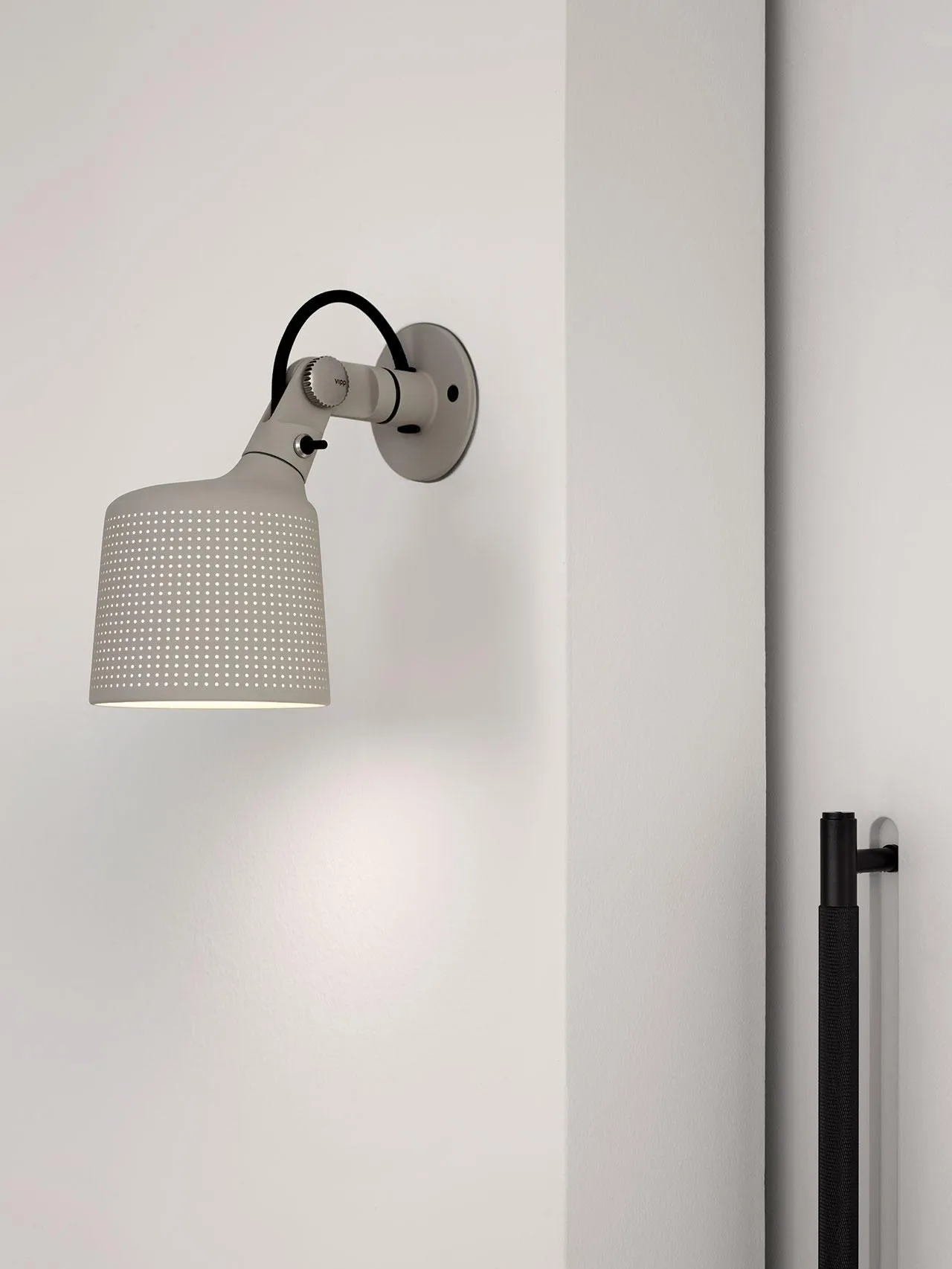 Vipp524 spotlight vägg, Warm grey Vipp