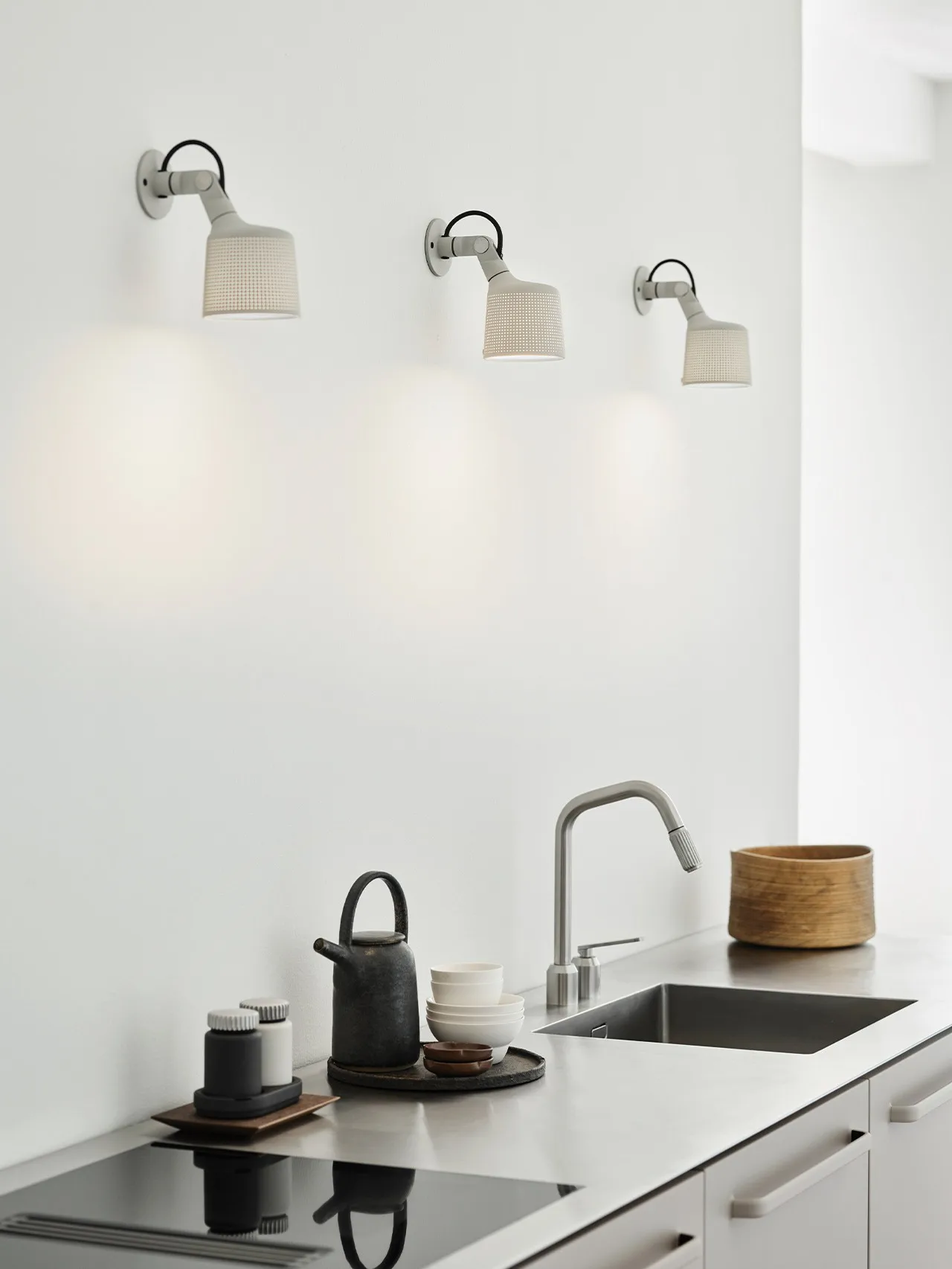 Vipp524 spotlight vägg, Warm grey Vipp