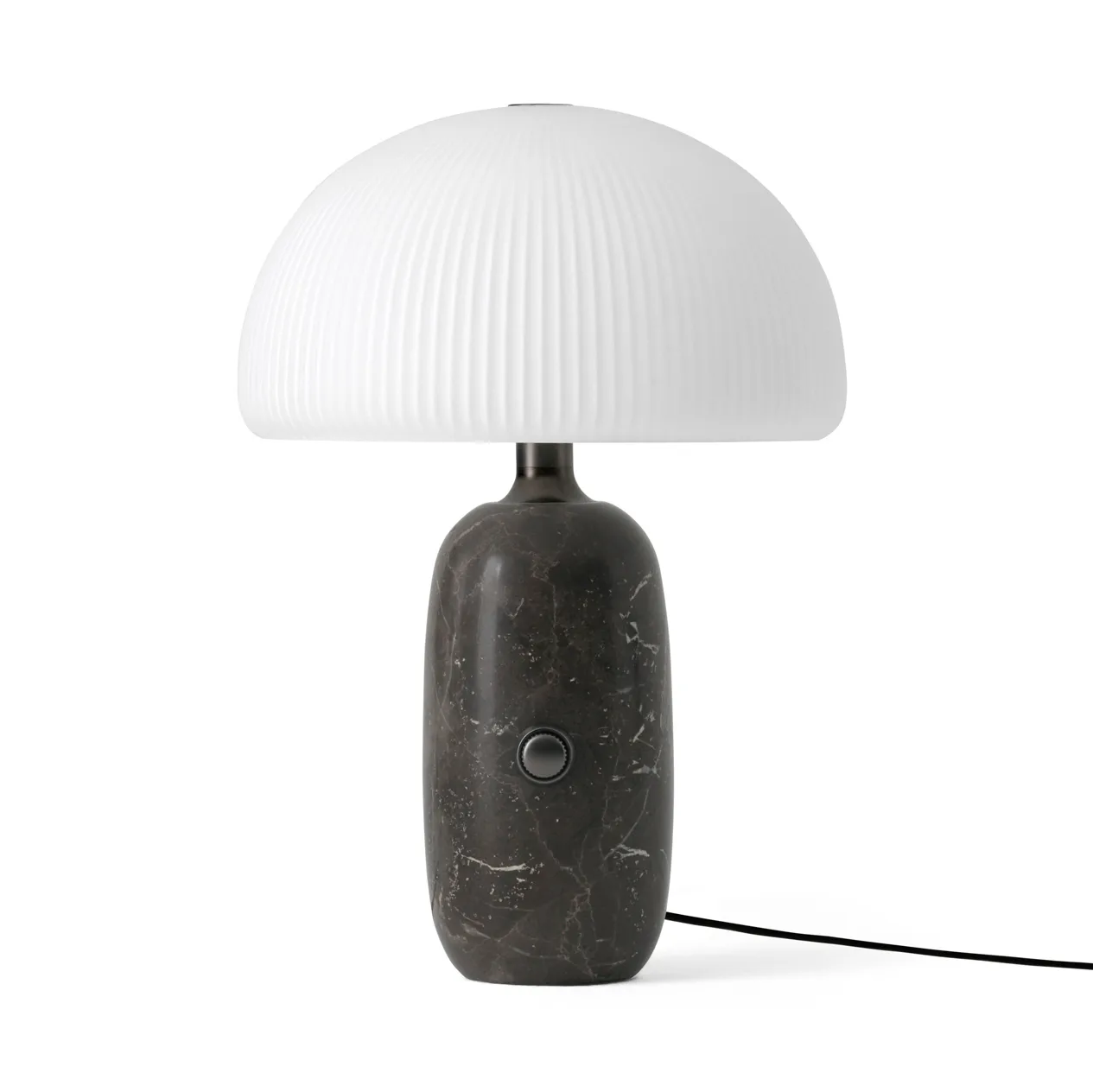 Vipp591 Sculpture bordslampa liten 39 cm, Grey marble Vipp