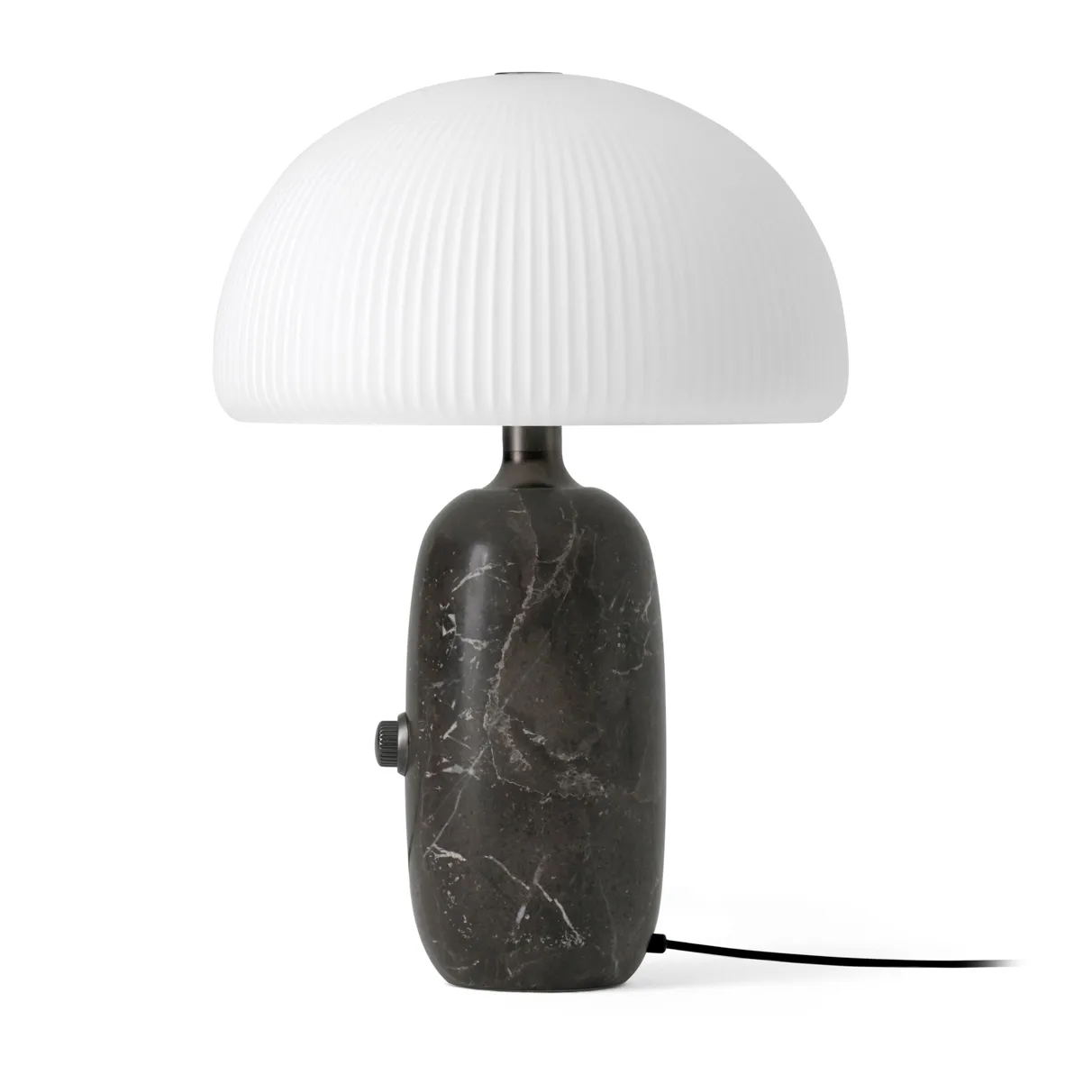 Vipp591 Sculpture bordslampa liten 39 cm, Grey marble Vipp