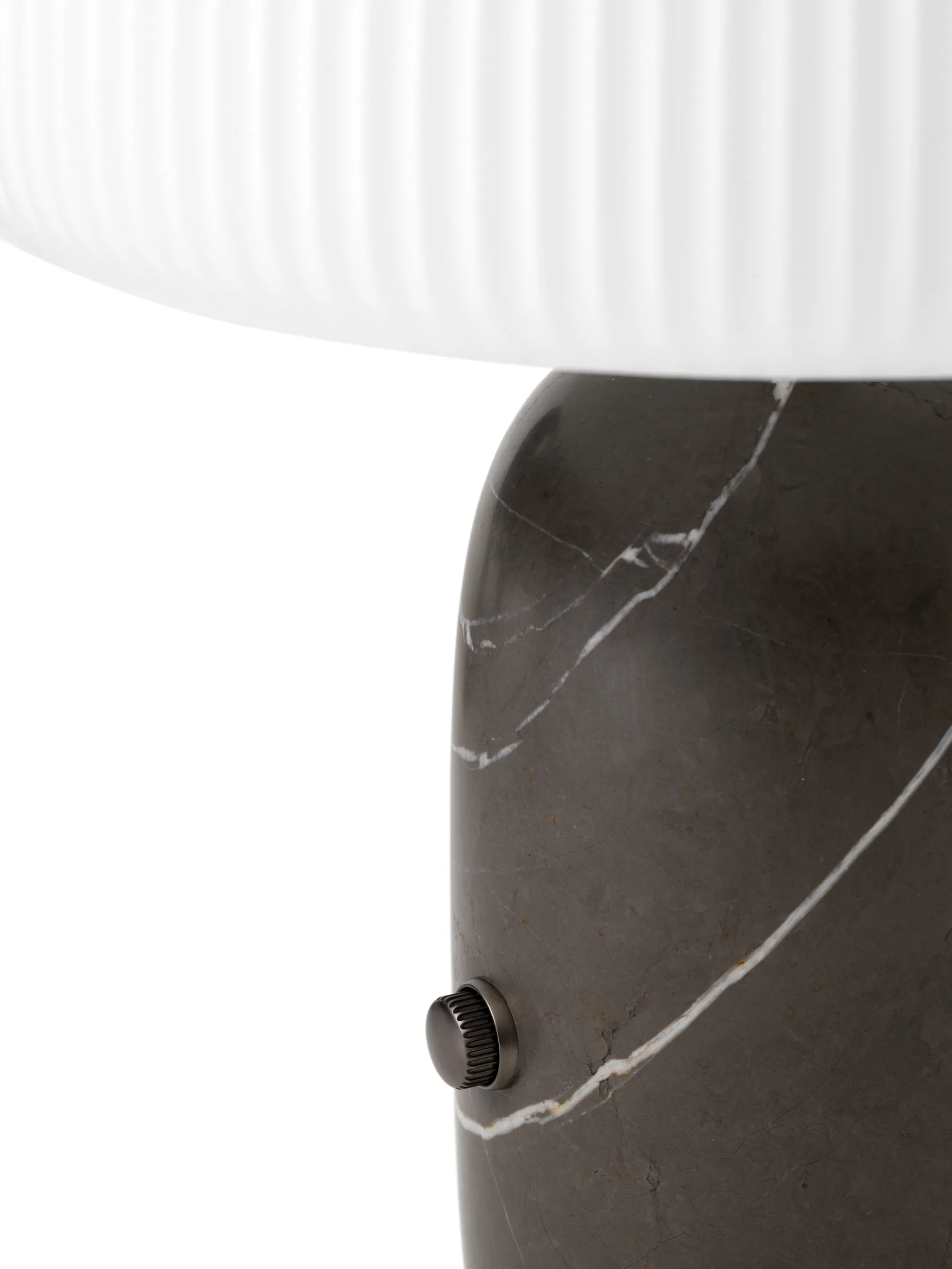 Vipp592 Sculpture bordslampa 52 cm, Grey marble Vipp