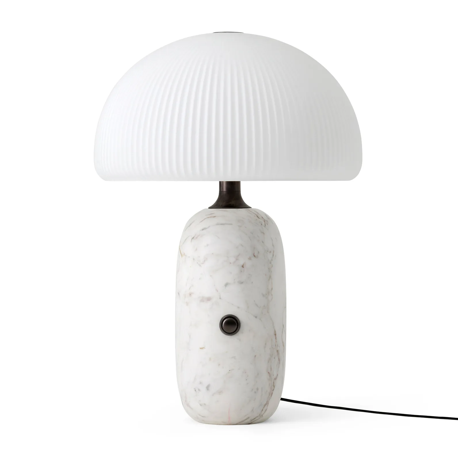 Vipp592 Sculpture bordslampa 52 cm, White marble Vipp