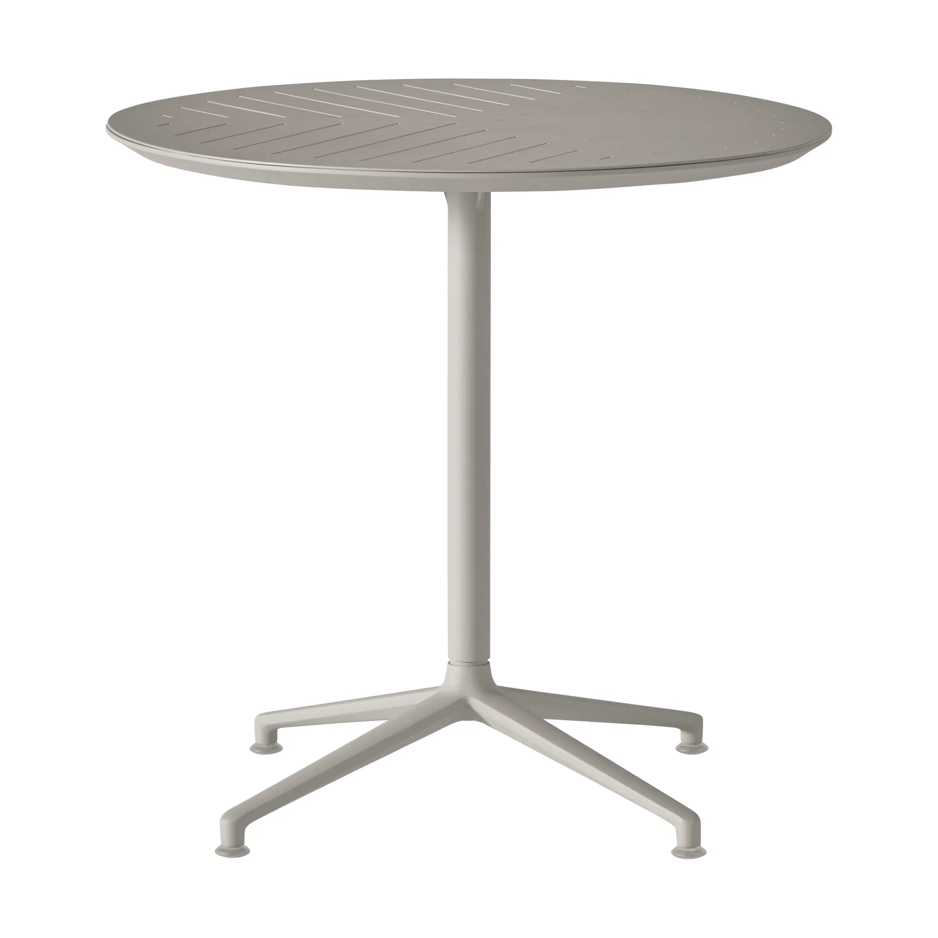 Vipp717 Open-Air cafébord, Warm grey-aluminium, Ø74 cm Vipp