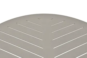 Vipp717 Open-Air cafébord - Warm grey-aluminium, Ø74 cm - Vipp