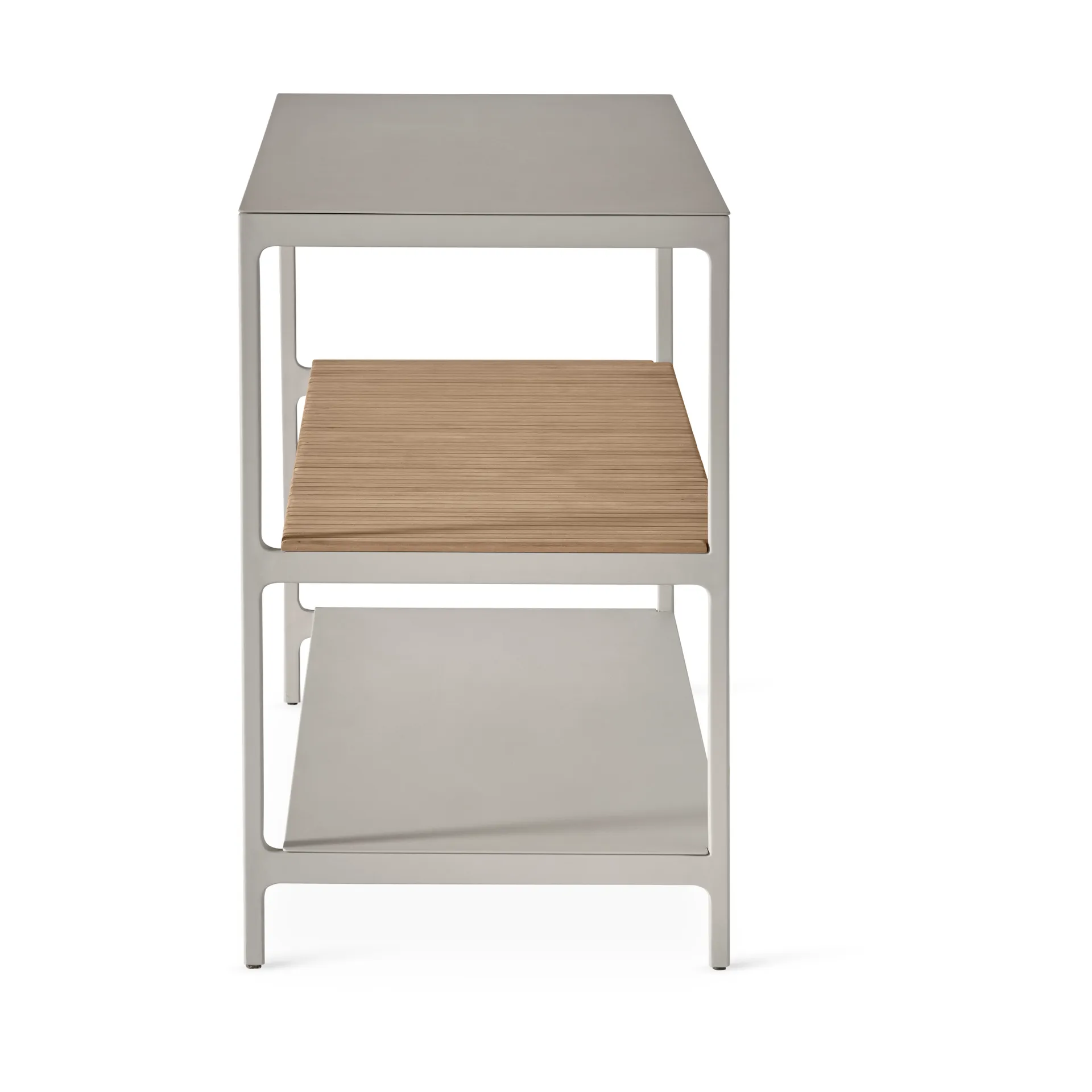 Vipp741 Open-Air köksmodul large, Warm grey, 154x59x93 cm Vipp