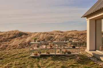 Vipp741 Open-Air köksmodul large - Warm grey, 154x59x93 cm - Vipp