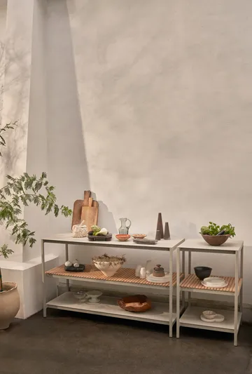 Vipp741 Open-Air köksmodul large - Warm grey, 154x59x93 cm - Vipp