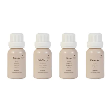 The energising set eteriska oljor - 4 dofter - Volant