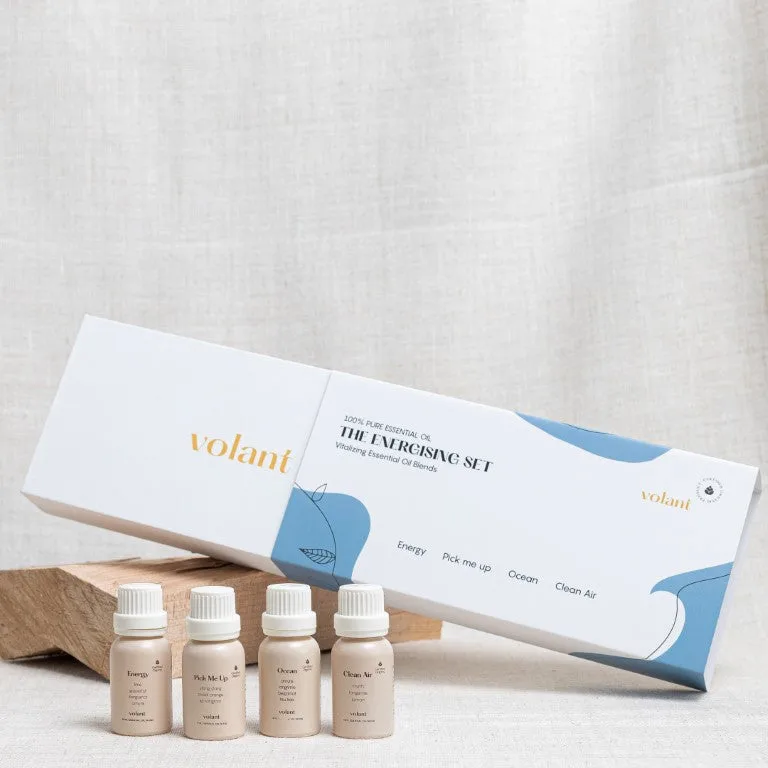 The energising set eteriska oljor, 4 dofter Volant