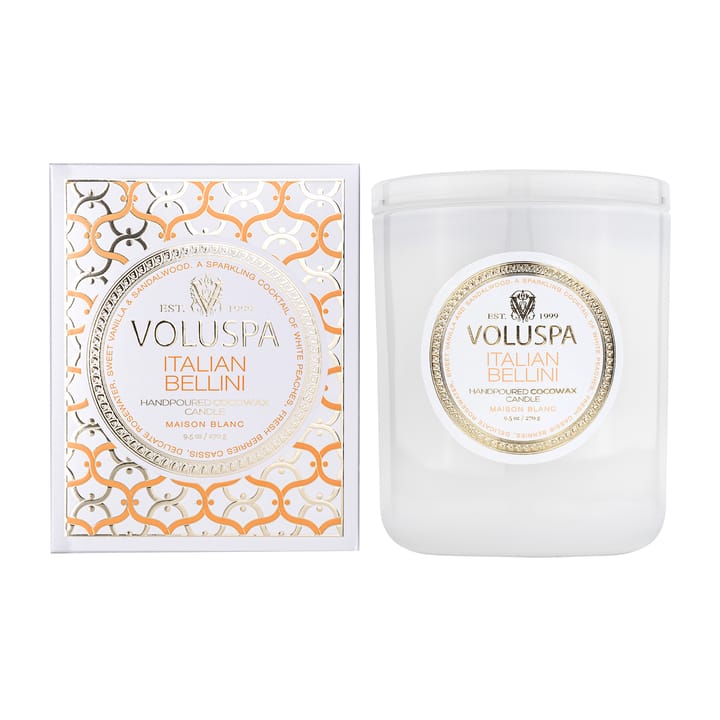 Classic Maison Blanc doftljus 60 timmar - Italian Bellini - Voluspa
