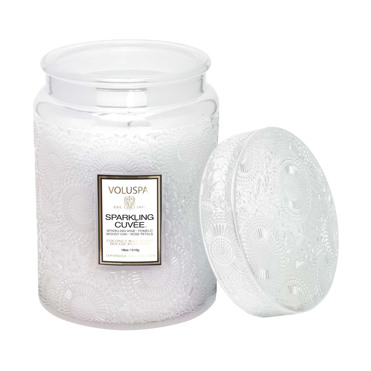 Voluspa Doftljus i glasburk 100 timmar Sparkling Cuvée