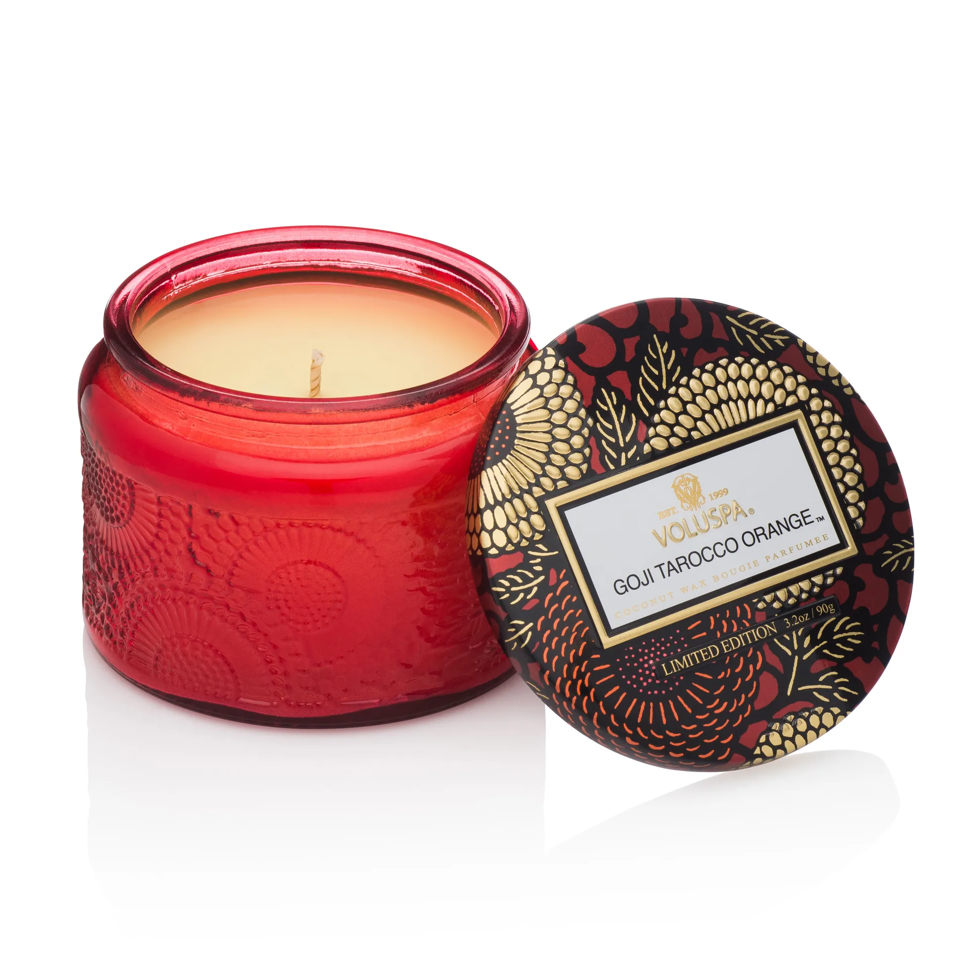 Doftljus i glasburk 25 timmar, Goji Tarocco Orange Voluspa