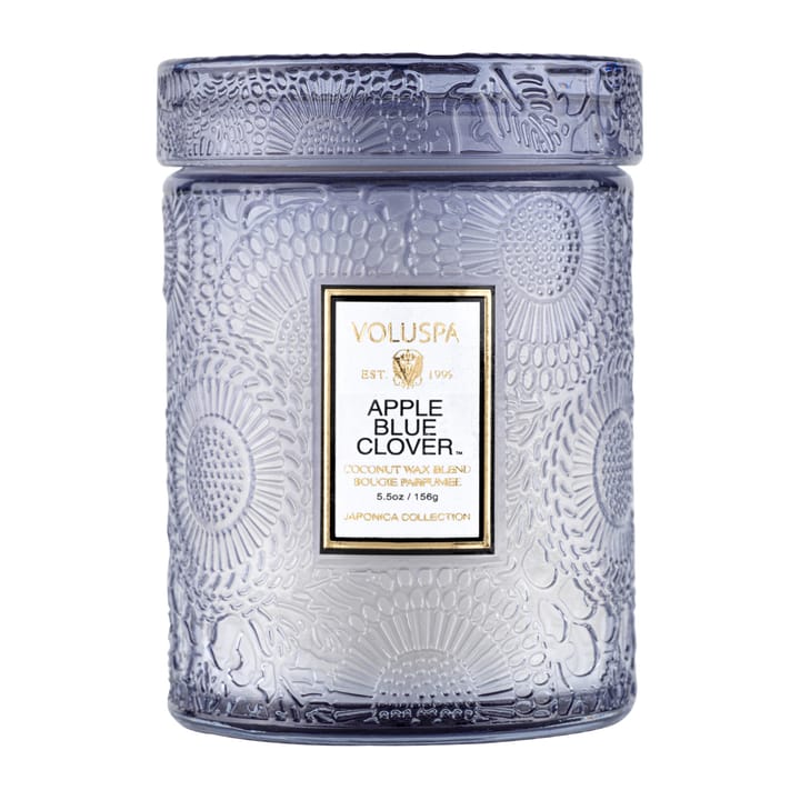 Japonica doftljus i glasburk 50 timmar - Apple Blue Clover - Voluspa