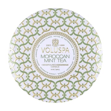 Maison Blanc 3-wick Tin doftljus 40 timmar - Moroccan Mint Tea - Voluspa