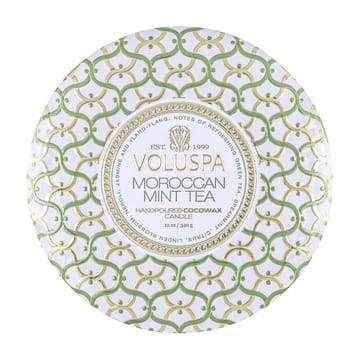 Maison Blanc 3-wick Tin doftljus 40 timmar - Moroccan Mint Tea - Voluspa