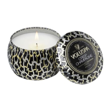 Maison Noir Mini Tin doftljus 25 timmar - Crisp Champagne - Voluspa