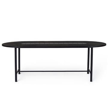 Be My Guest bord 220 cm - Svartoljad ek-svart - Warm Nordic