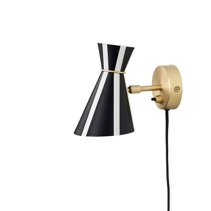 Bloom vägglampa - black noir/warm white, stripe - Warm Nordic