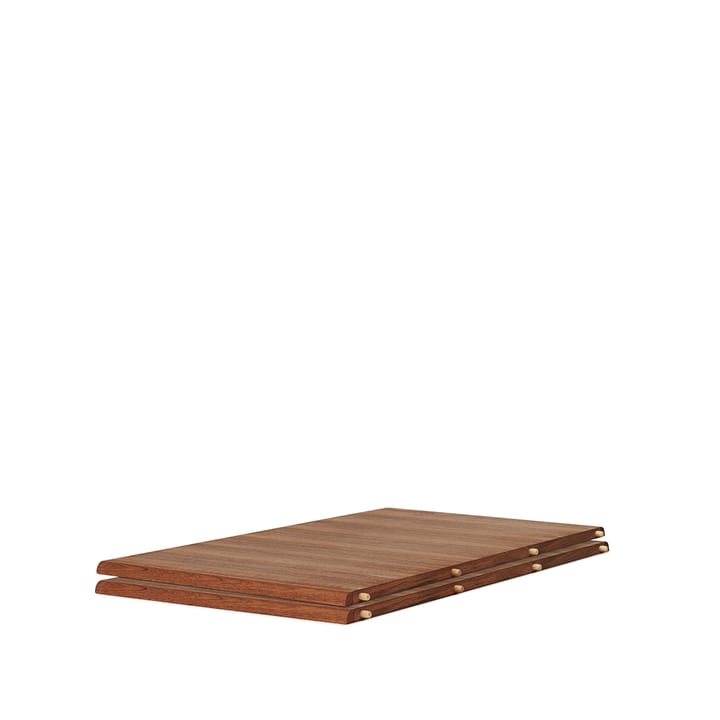 Evermore iläggsskiva, teak olja, l160, 2 st Warm Nordic