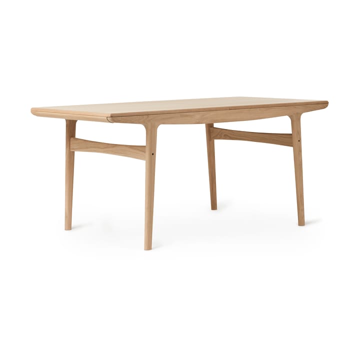 Evermore matbord inkl. 2 iläggsskivor á 45 cm, Natural oak, 160 cm Warm Nordic