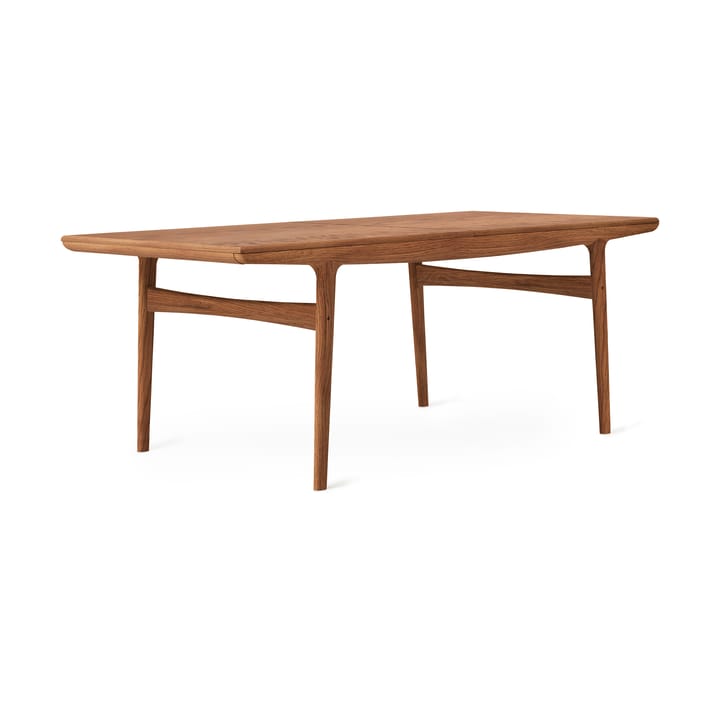 Evermore matbord inkl. 2 iläggsskivor á 45 cm, Teak oiled oak, 190 cm Warm Nordic