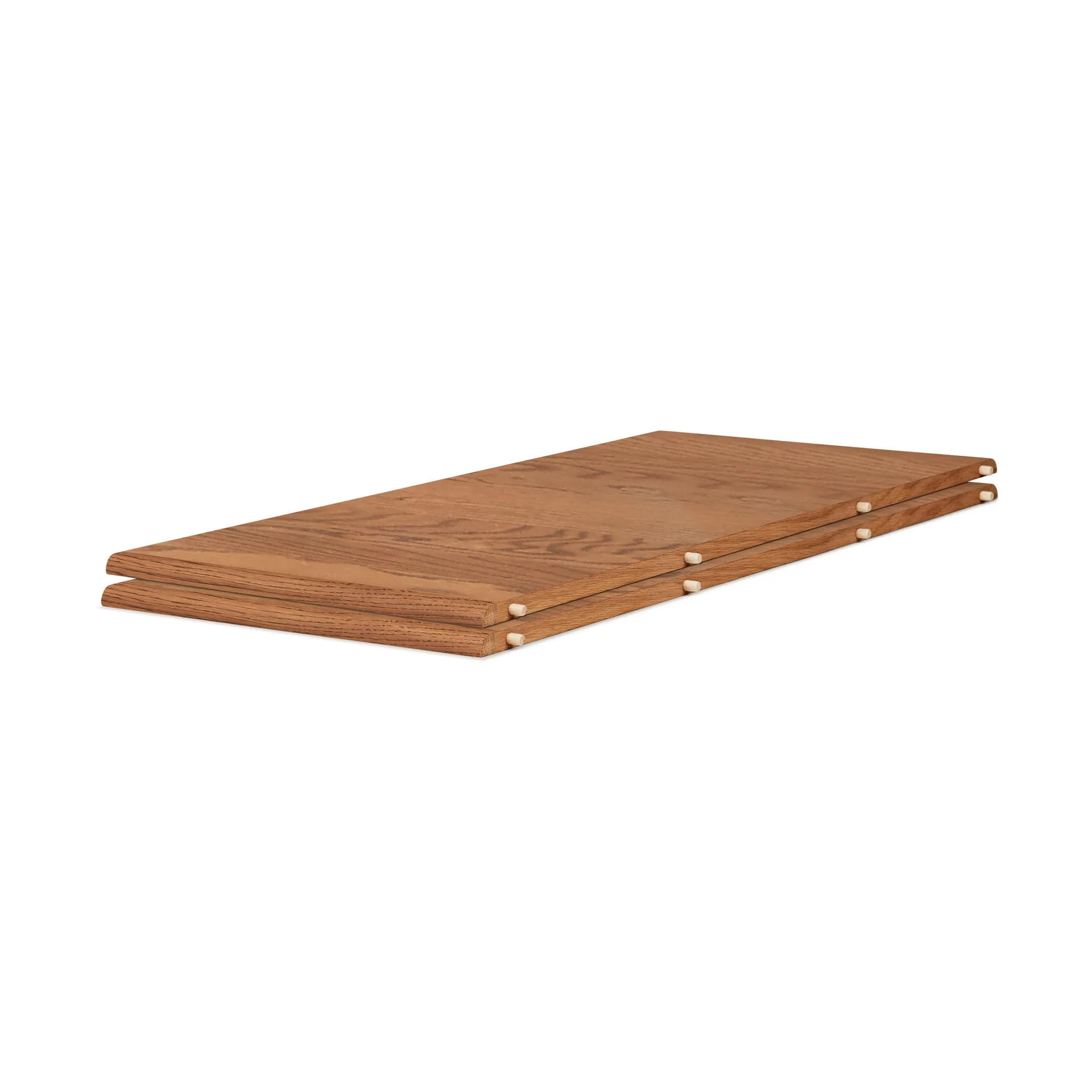 Evermore matbord inkl. 2 iläggsskivor á 45 cm, Teak oiled oak, 190 cm Warm Nordic