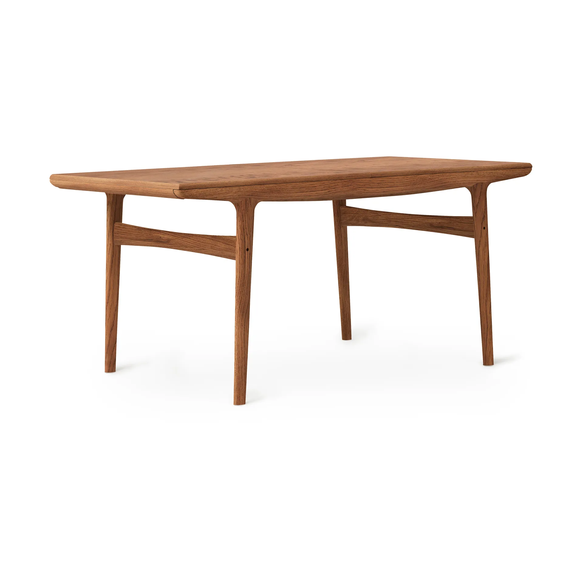 Evermore matbord, Teak oiled oak, 160 cm Warm Nordic
