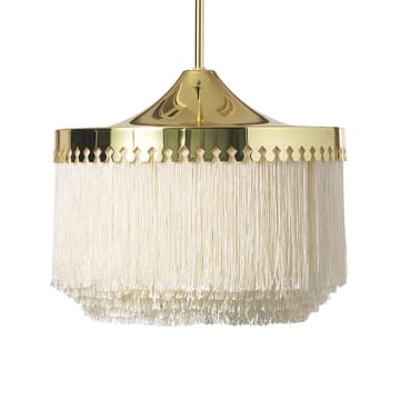 Fringe pendel - cream white, stor - Warm Nordic