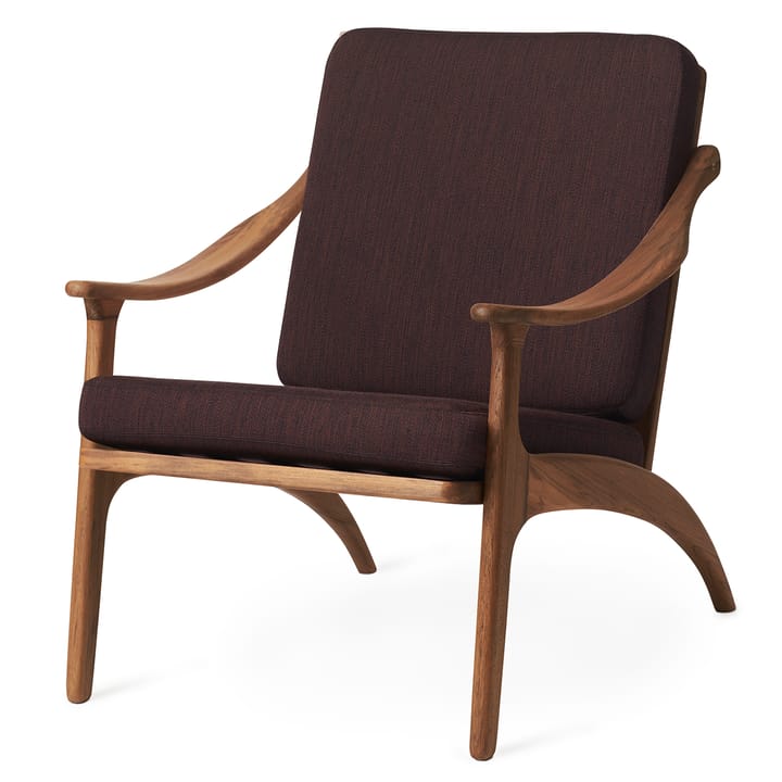 Lean Back Balder fåtölj teak - Coffee brown - Warm Nordic