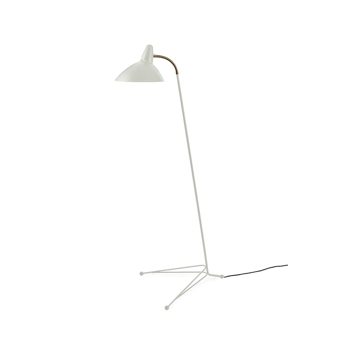 Lightsome golvlampa - warm white, mässingdetalj - Warm Nordic