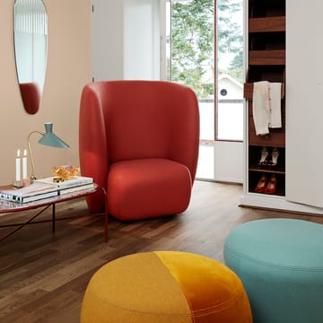 Secant ovalt soffbord marmor - Red veined - Warm Nordic
