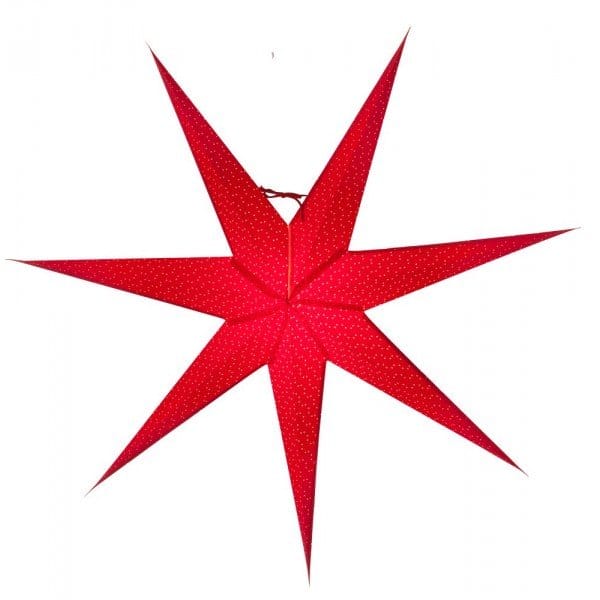 Aino julstjärna slim röd - 80 cm - Watt & Veke