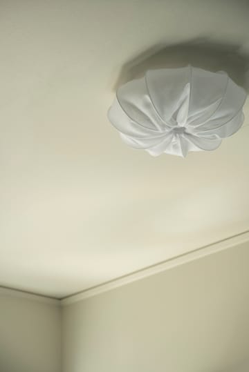 Anna plafond linne Ø40 cm - White - Watt & Veke