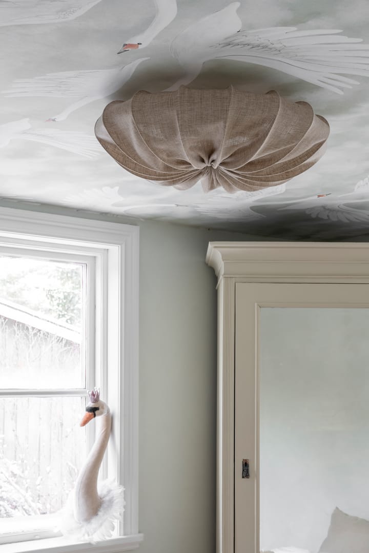 Anna plafond linne Ø60 cm - Sand - Watt & Veke