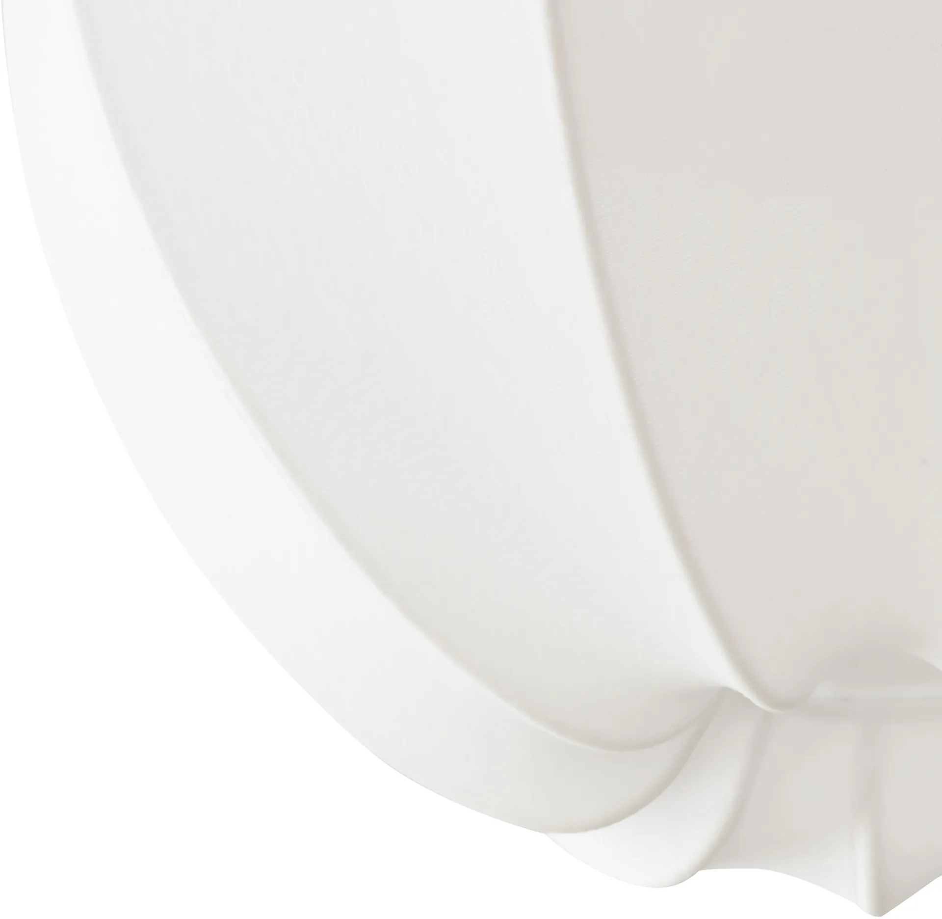 Anna plafond mini Ø30 cm, White cotton Watt & Veke