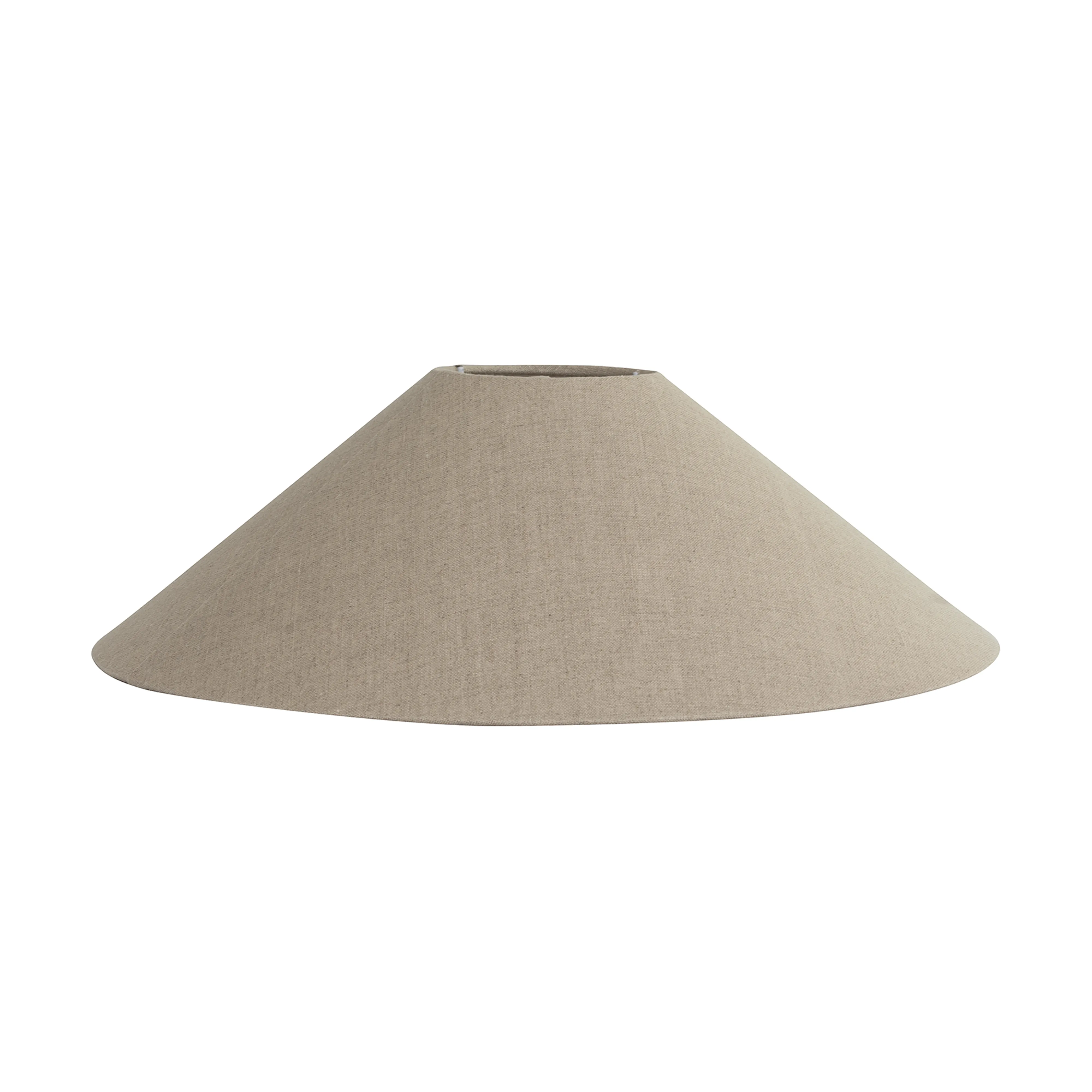 Basic flat lampskärm Ø42 cm, Natural