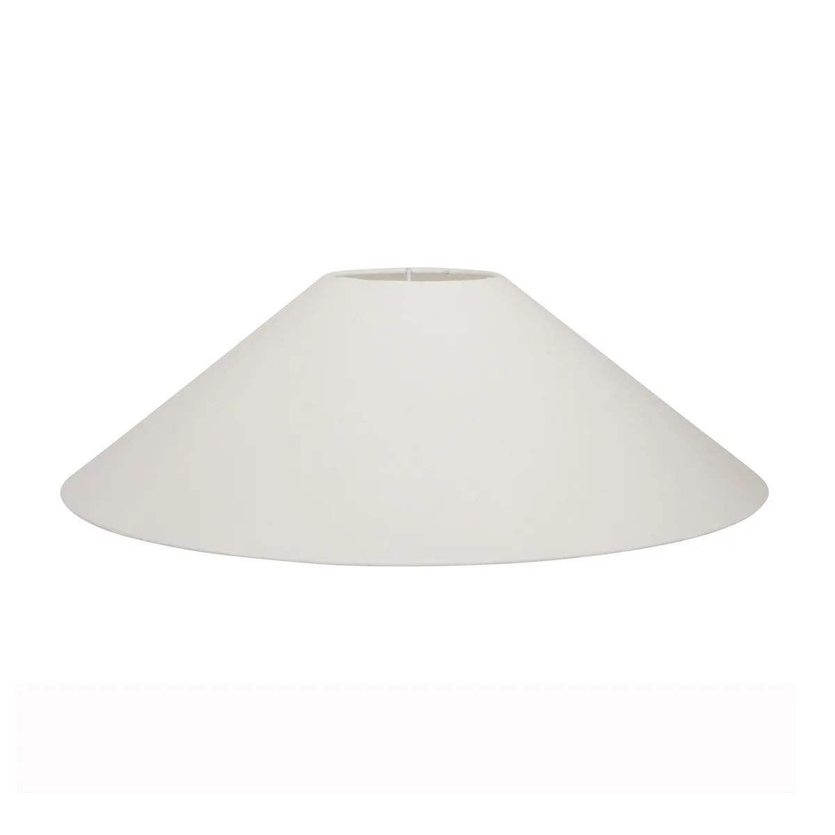 Watt & Veke Basic flat lampskärm Ø42 cm White