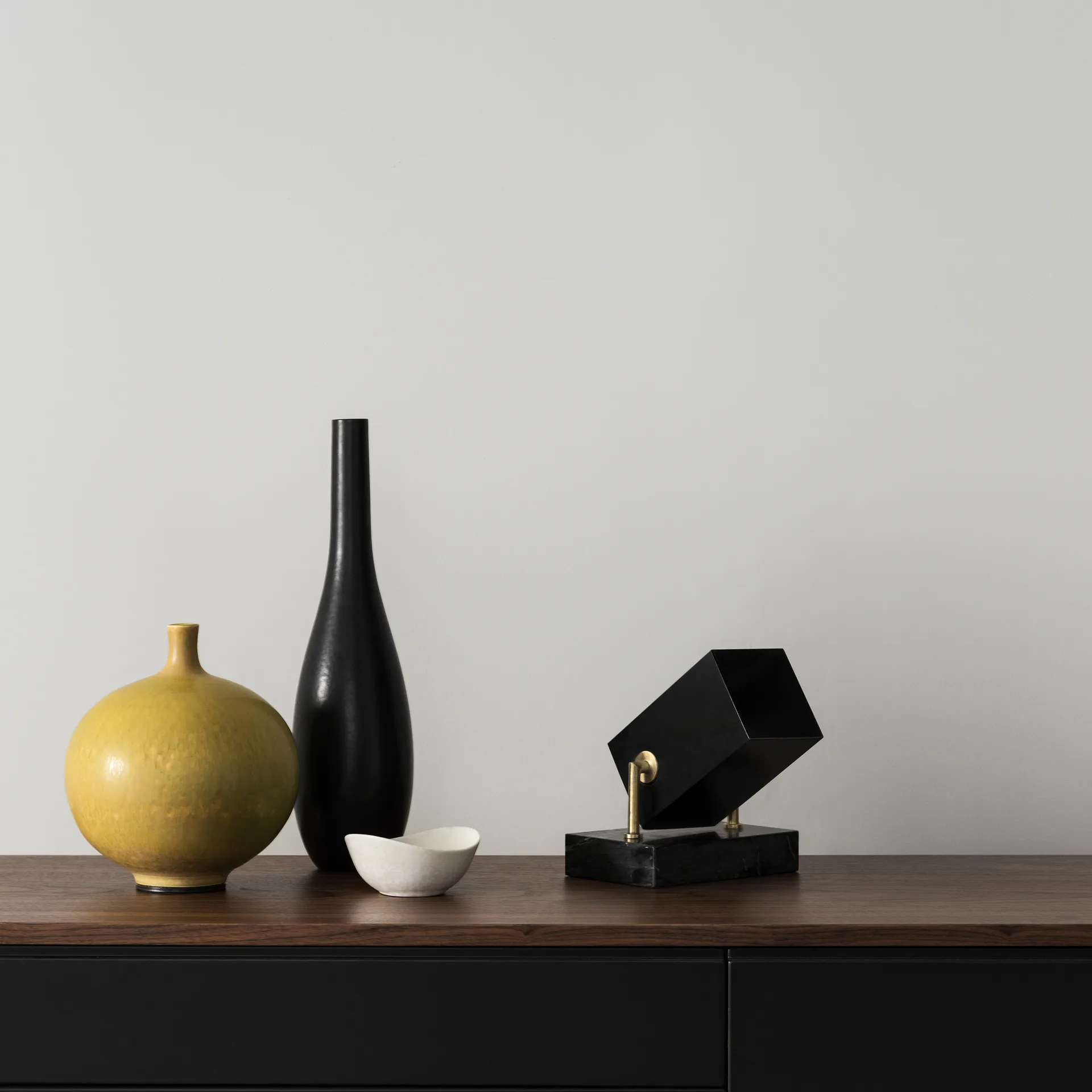 Box golvspotlight, matt svart Watt & Veke