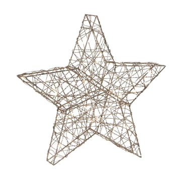 Carol stjärna 40 cm - Champagne gold - Watt & Veke